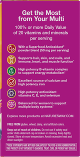 <{%360IMAGE5_13663%}>Nature's Way® | Alive! Women's Complete Multivitamin - right side of pack