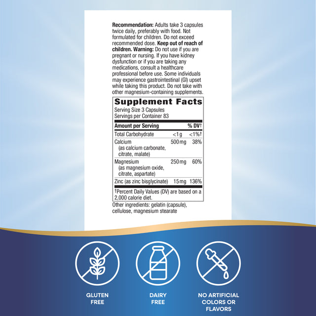 <{%MAIN10_41411%}>Nature's Way® | Calcium-Magnesium-Zinc