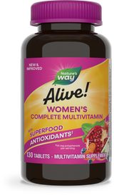 <{%PRIMARY_13710%}>Nature's Way® | Alive! Women's Complete Multivitamin, 130 tablets