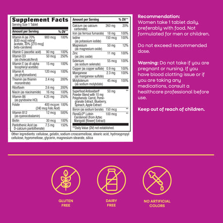 <{%MAIN5_13710%}>Nature's Way® | Alive! Women's Complete Multivitamin