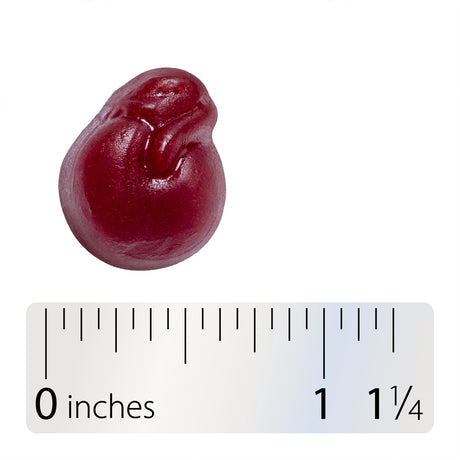 <{%360IMAGE3_10809%}>Nature's Way® | Tart Cherry Ultra Gummies - Gummy and ruler