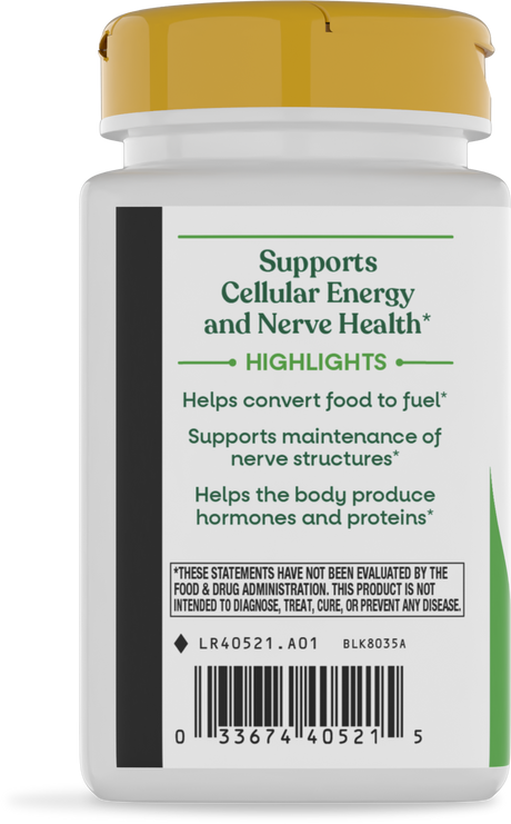 <{%360IMAGE6_40521%}>Nature's Way® | Vitamin B-100 Complex - left side of pack