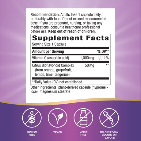 <{%MAIN4_15465%}>Nature's Way® | Vitamin C with Bioflavonoids Extra Strength