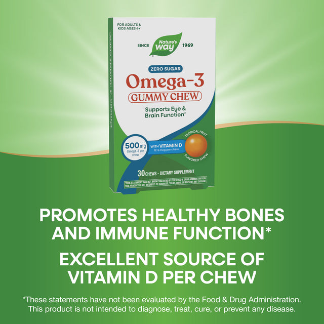 <{%MAIN2_15940%}>Nature's Way® | Omega 3 Gummy Chews