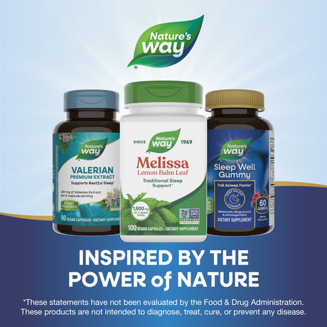 <{%MAIN5_14650%}>Nature's Way® | Melissa-Lemon Balm Leaf