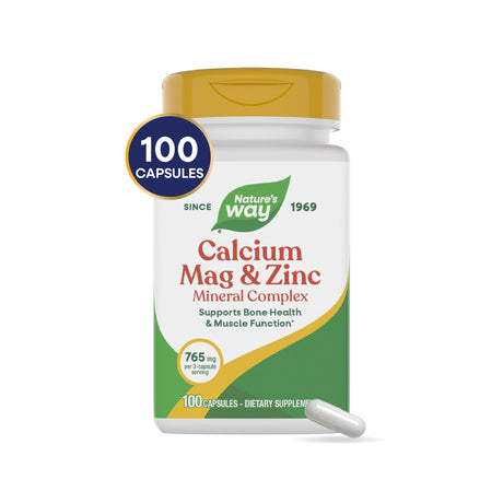<{%MAIN6_41410%}>Nature's Way® | Calcium-Magnesium-Zinc