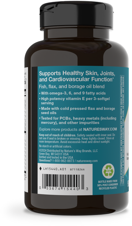 <{%360IMAGE5_15440%}>Nature's Way® | Mega 3/6/9 - left side of pack