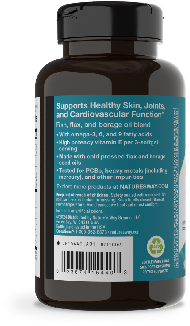 <{%360IMAGE5_15440%}>Nature's Way® | Mega 3/6/9 - left side of pack