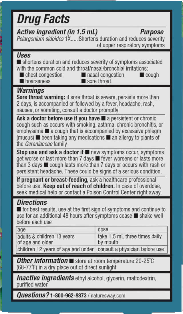 <{%360IMAGE5_15790%}>Nature's Way® | Umcka Cold Relief Drops - back of pack