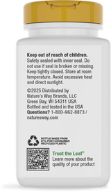 <{%360IMAGE3_15604%}>Nature's Way® | Vitamin D3 - back of pack