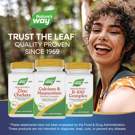 <{%MAIN11_41310%}>Nature's Way® | Calcium & Magnesium Mineral Complex