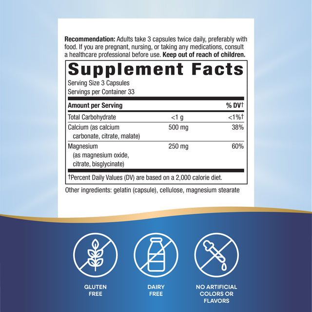 <{%MAIN10_41310%}>Nature's Way® | Calcium & Magnesium Mineral Complex