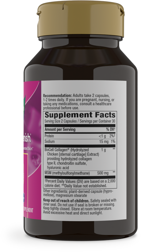 <{%360IMAGE1_15603%}>Nature's Way® | Hydraplenish with MSM - right side of pack