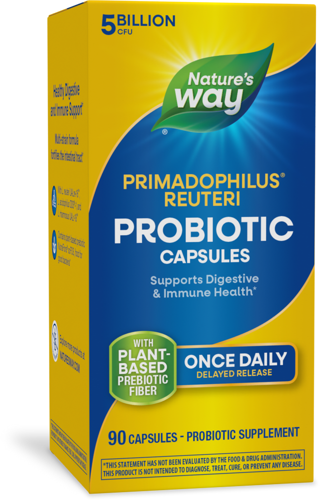 <{%PRIMARY_15024%}>Nature's Way® | Primadophilus Reuteri Probiotics, 90 capsules