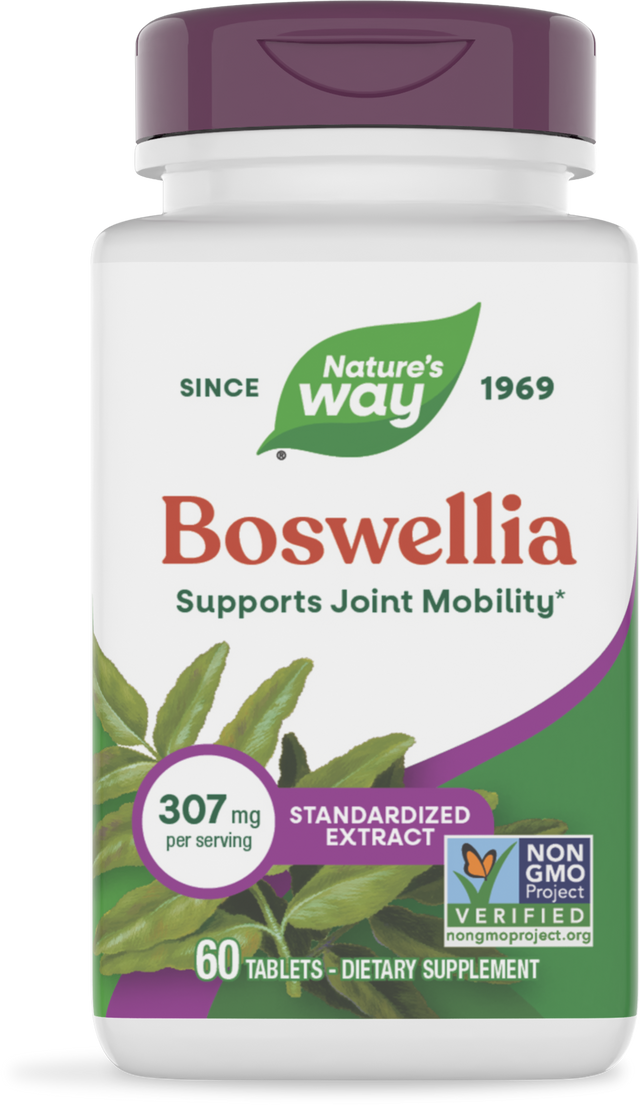<{%PRIMARY_64400%}>Nature's Way® | Boswellia Standardized Extract, 60 tablets