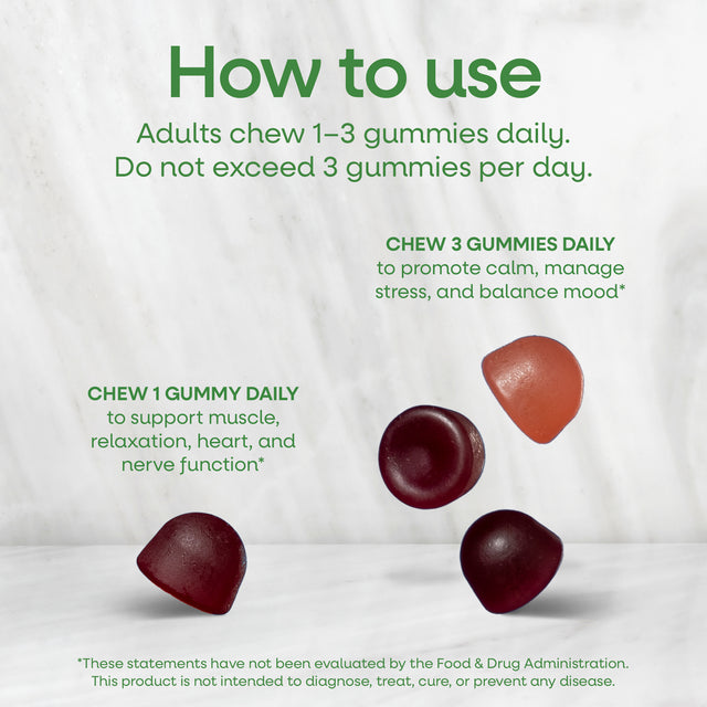 <{%DETAIL2_14602%}>Nature's Way® | Magnesium Gummy