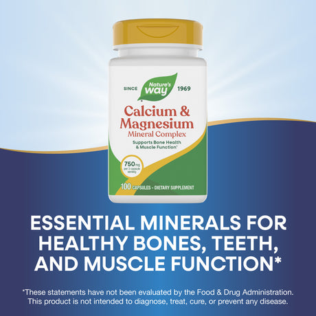 <{%MAIN9_41310%}>Nature's Way® | Calcium & Magnesium Mineral Complex