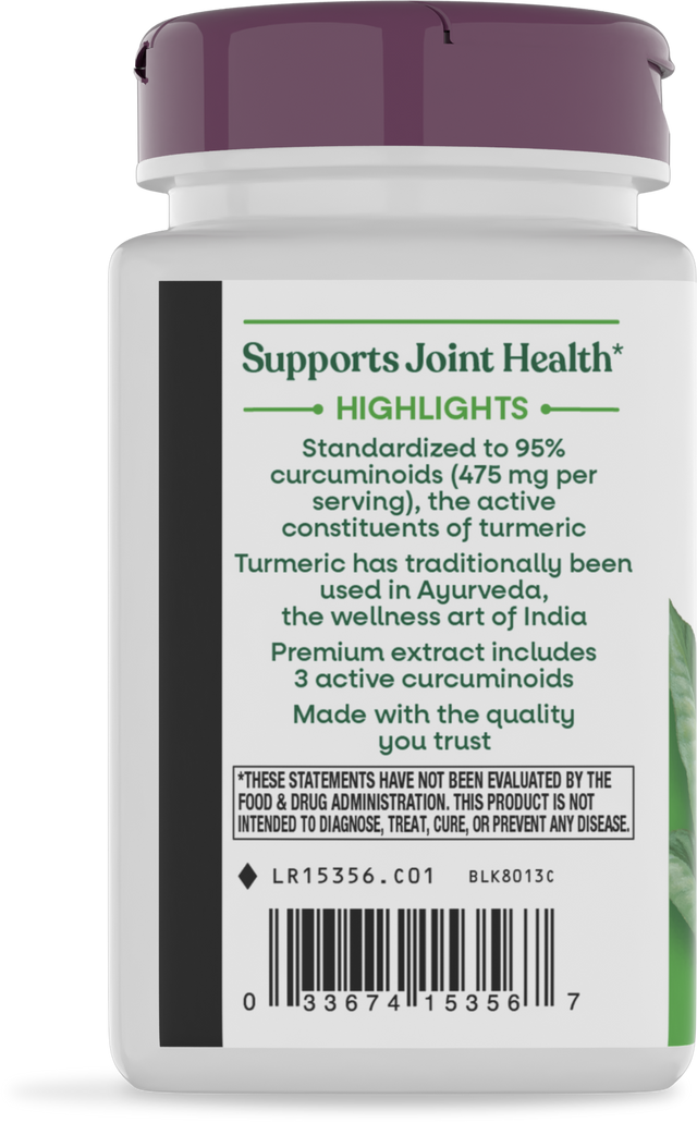 <{%360IMAGE2_15356%}>Nature's Way® | Turmeric Premium Extract - left side of pack