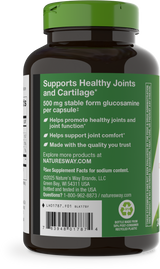 <{%360IMAGE2_01787%}>Nature's Way® | GS-500 Glucosamine Sulfate - left side of pack