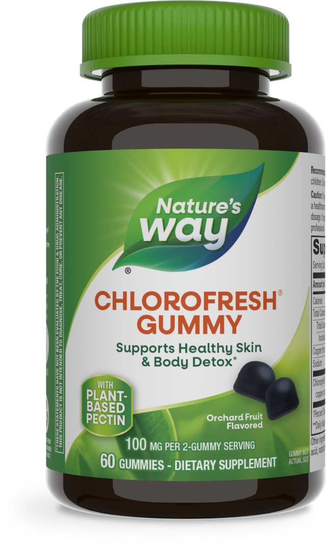 <{%PRIMARY_14260%}>Nature's Way® | Chlorofresh Gummies, 60 gummies, Fruit
