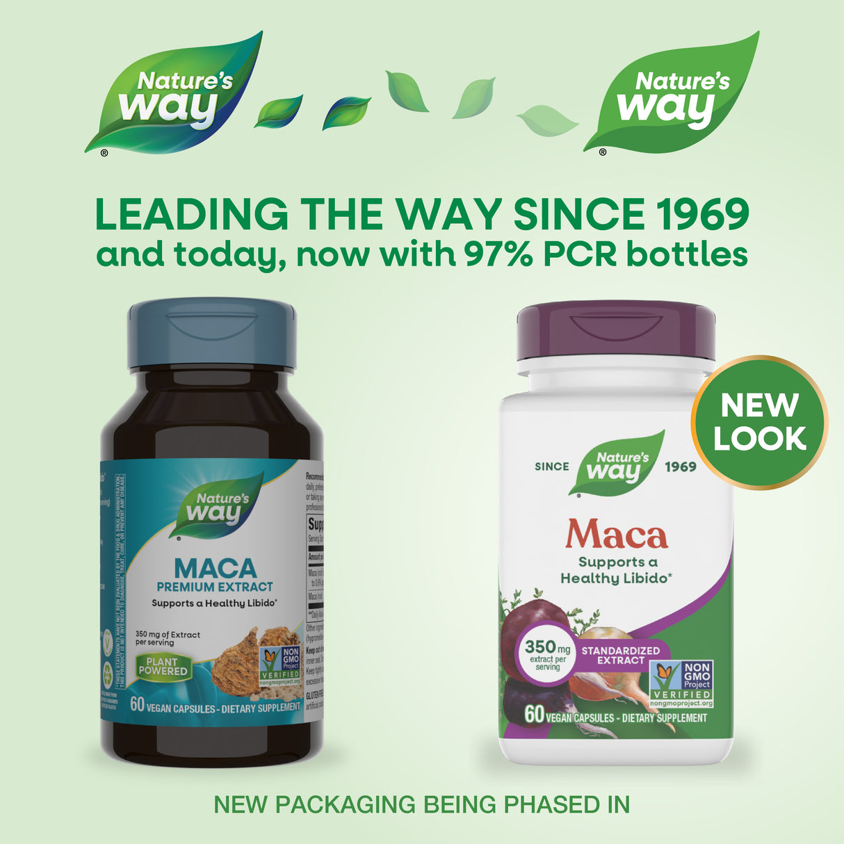 <{%MAIN1_64200%}>Nature's Way® | Maca Standardized Extract - package updates old to new
