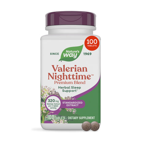 <{%MAIN7_6640%}>Nature's Way® | Valerian Nighttime