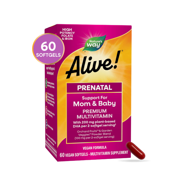 <{%MAIN6_11209%}>Nature's Way® | Alive! Premium Prenatal Multivitamin