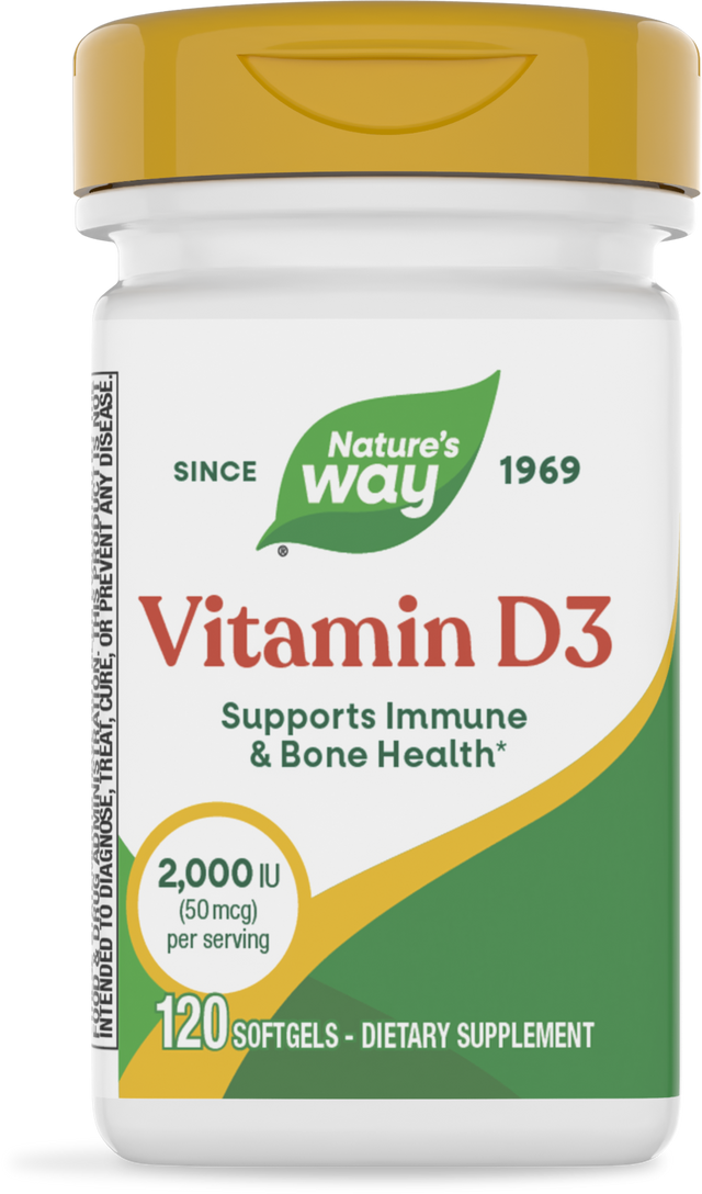 <{%PRIMARY_15590%}>Nature's Way® | Vitamin D3, 120 softgels
