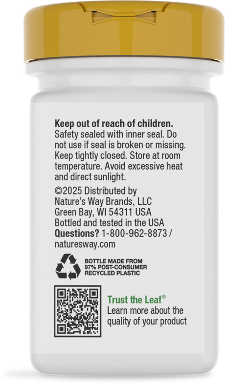 <{%360IMAGE7_15590%}>Nature's Way® | Vitamin D3 - back of pack