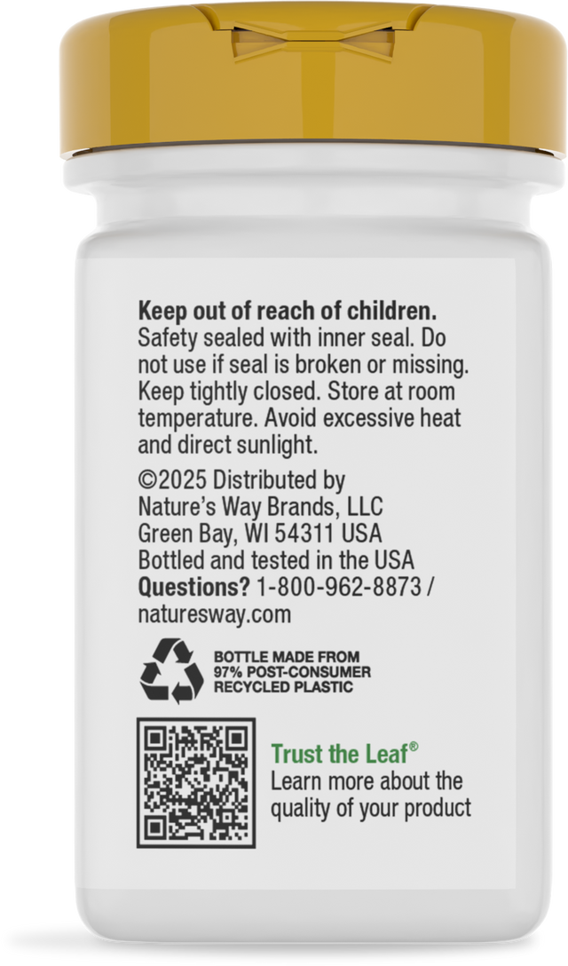 <{%360IMAGE7_15590%}>Nature's Way® | Vitamin D3 - back of pack