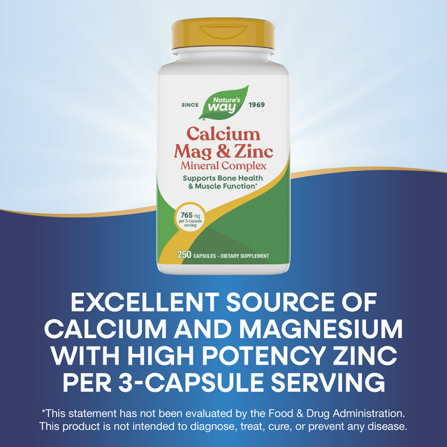 <{%MAIN9_41411%}>Nature's Way® | Calcium-Magnesium-Zinc