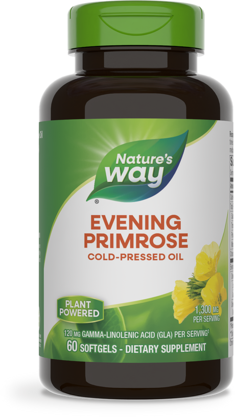 <{%PRIMARY_15418%}>Nature's Way® | Evening Primrose Cold-Pressed Oil, 60 softgels