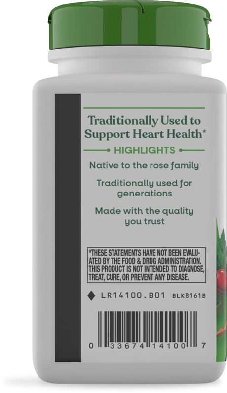 <{%360IMAGE6_14100%}>Nature's Way® | Hawthorn Berries - left side of pack