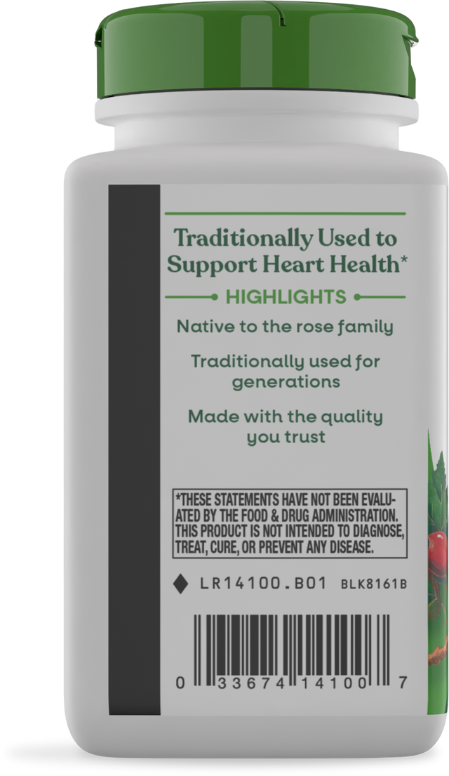 <{%360IMAGE6_14100%}>Nature's Way® | Hawthorn Berries - left side of pack