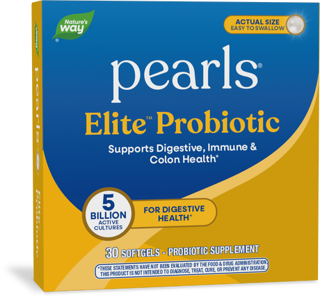 <{%PRIMARY_56435%}>Nature's Way® | Pearls Elite Probiotics, 30 softgels