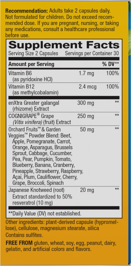 <{%360IMAGE1_15934%}>Nature's Way® | Alive! Cognitive - right side of pack