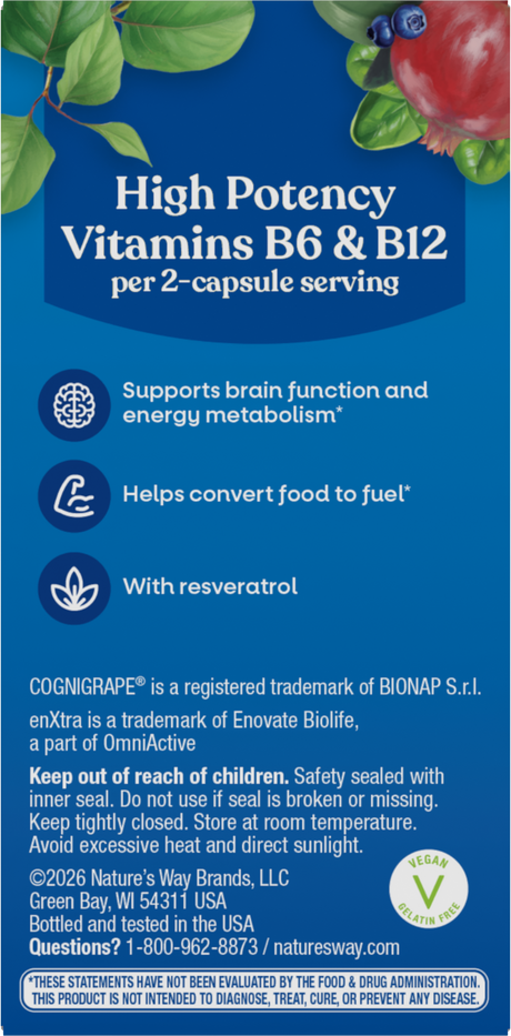 <{%360IMAGE2_15934%}>Nature's Way® | Alive! Cognitive - back of pack