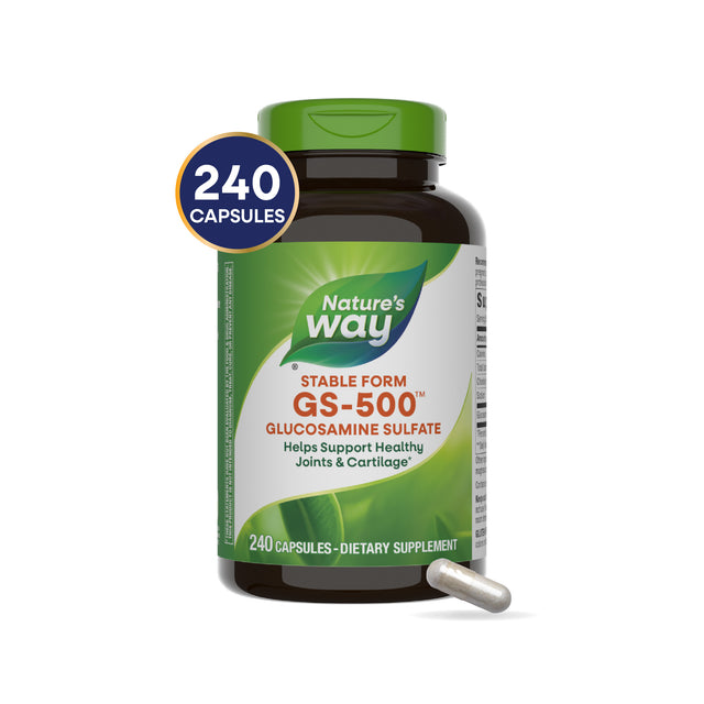 <{%MAIN6_01787%}>Nature's Way® | GS-500 Glucosamine Sulfate