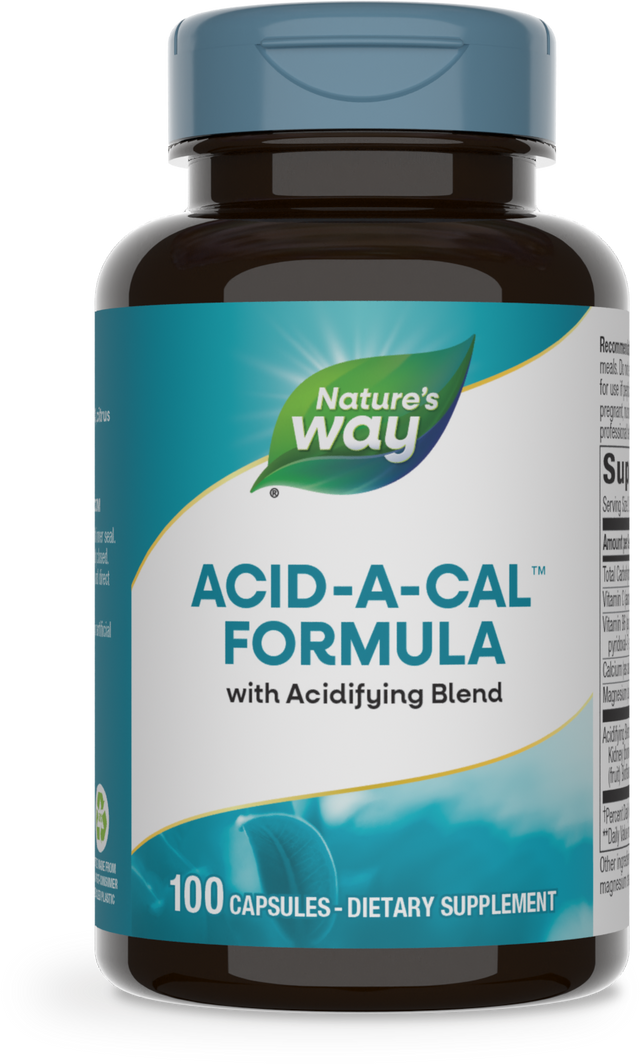 <{%PRIMARY_01151%}>Nature's Way® | Acid-A-Cal Formula, 100 capsules
