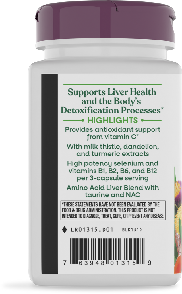 <{%360IMAGE2_01315%}>Nature's Way® | Complete Liver Cleanse - left side of pack