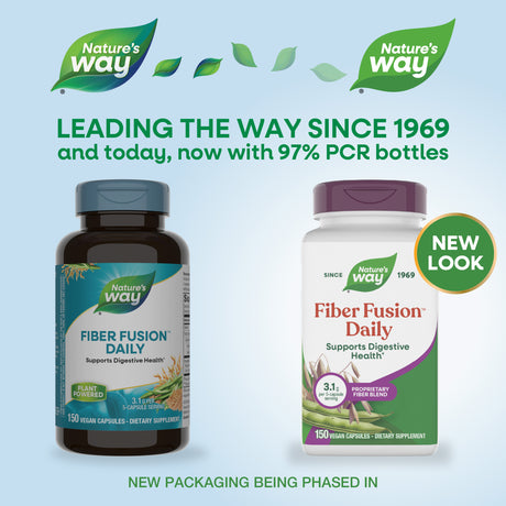 <{%MAIN1_08452%}>Nature's Way® | Fiber Fusion Daily - package updates old to new