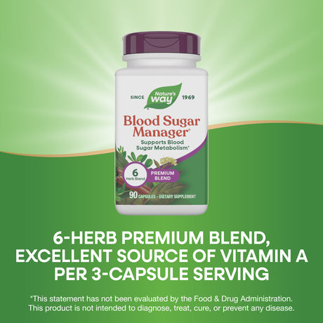 <{%MAIN3_79200%}>Nature's Way® | Blood Sugar Manager