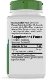 <{%360IMAGE1_47110%}>Nature's Way® | Lactose Defense - right side of pack