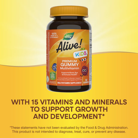 <{%MAIN3_15789%}>Nature's Way® | Alive! Premium Kids Gummy Multivitamin