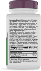 <{%360IMAGE1_900%}>Nature's Way® | Aloelax Premium Blend - right side of pack