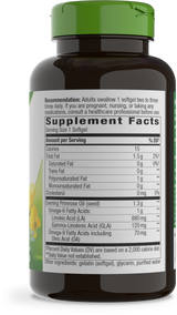 <{%360IMAGE1_15418%}>Nature's Way® | Evening Primrose Cold-Pressed Oil - right side of pack