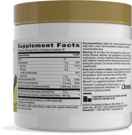 <{%360IMAGE4_14989%}>Nature's Way® | Weight Manager Drink Mix Powder - right side of pack