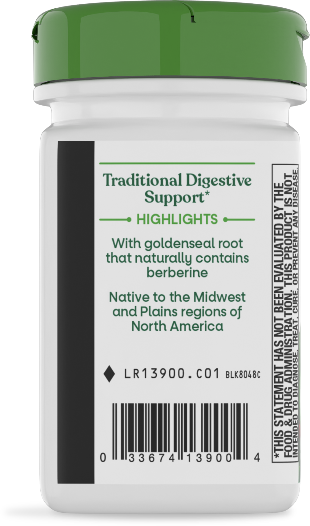 <{%360IMAGE2_13900%}>Nature's Way® | Goldenseal Root - left side of pack