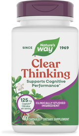 <{%PRIMARY_13690%}>Nature's Way® | Clear Thinking, 40 capsules