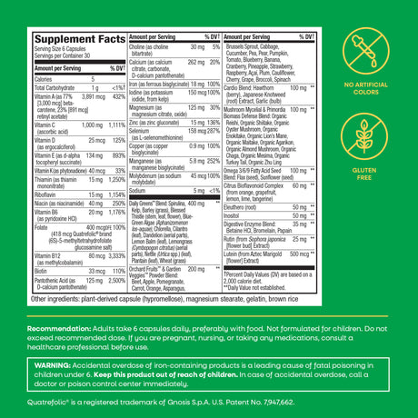 <{%MAIN12_15708%}>Nature's Way® | Alive! Max6 Max Potency Daily Multivitamin